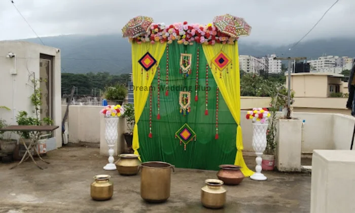 Sri Srinivasa Flower Decoration