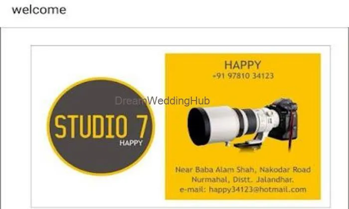 Studio 7 Happy - Best Wedding Photographer/pre Wedding Shoot Photographer/best Maternity Shoot/candid Photography