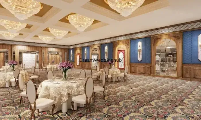 The British Pavilion  A Luxurious Banquet