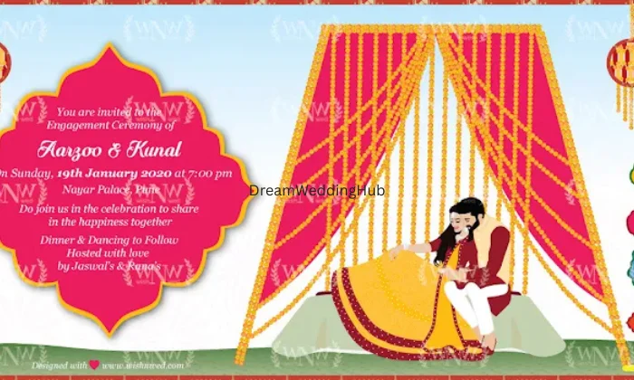 Wish N Wed Digital Invitation Maker  Sahibzada