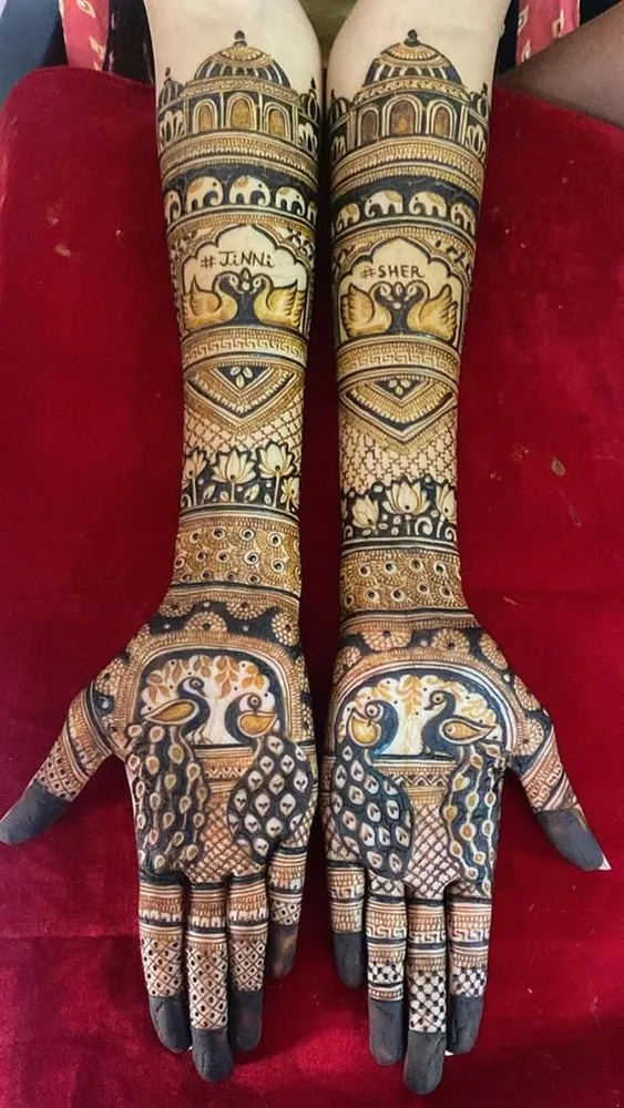 Mehendi Artist portfolio by Vivek Mehandi Designer in Shivamogga - Photo 1 Mehendi Artist portfolio by Vivek Mehandi Designer in Shivamogga - Photo 1