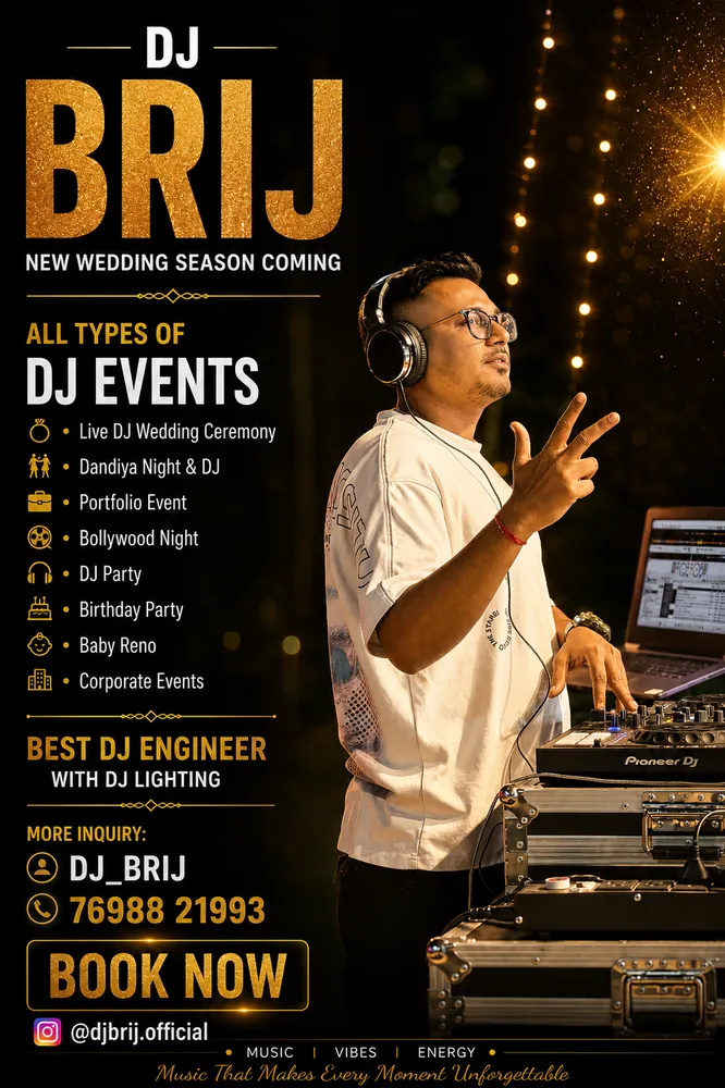 Wedding Lighting & Sound Service portfolio by Dj Brij in Rajkot - Photo 1 Wedding Lighting & Sound Service portfolio by Dj Brij in Rajkot - Photo 1