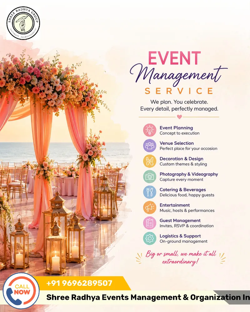 Wedding Planner portfolio by Shree Radhya Events Management & Organization in Varanasi - Photo 1 Wedding Planner portfolio by Shree Radhya Events Management & Organization in Varanasi - Photo 1