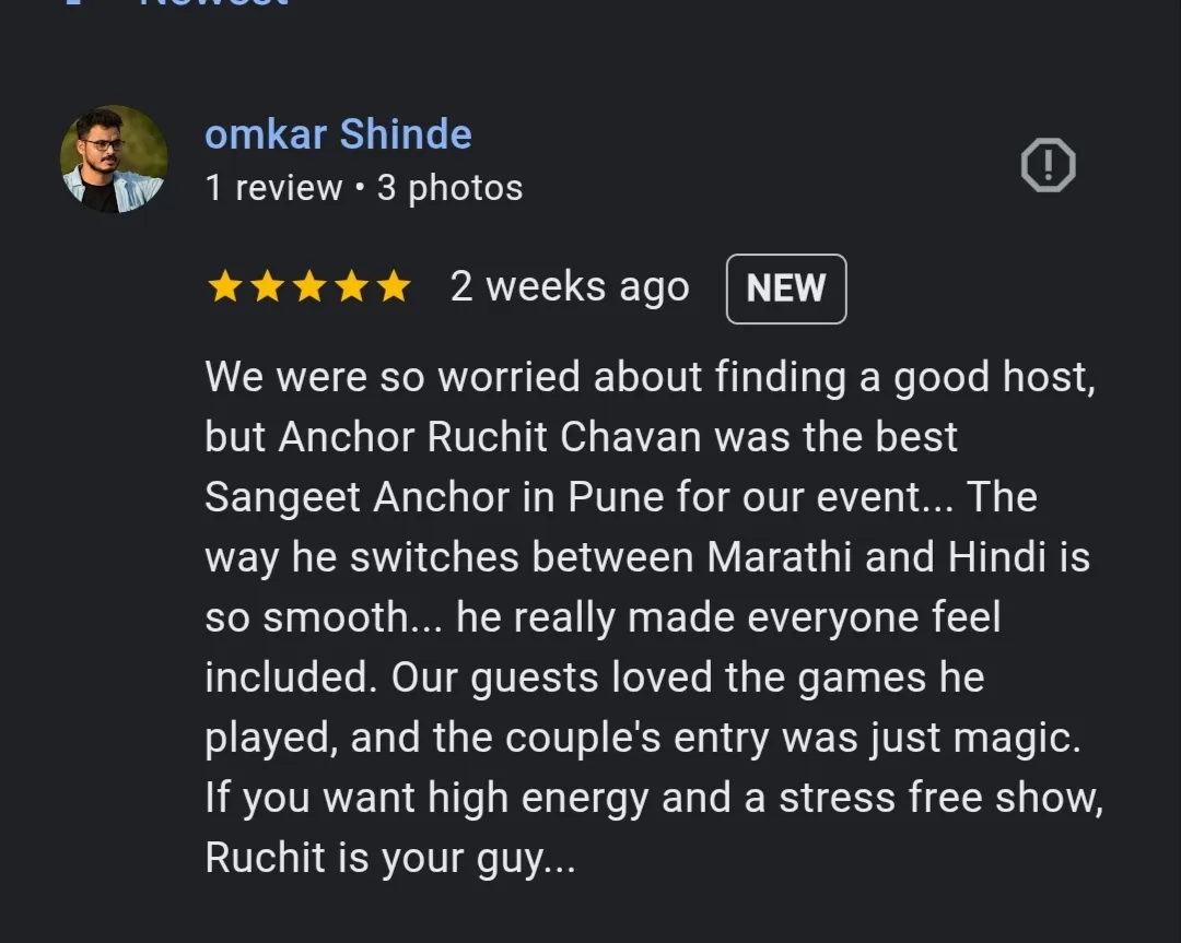 Wedding Anchor portfolio by Anchor Ruchit Chavan in Pune - Photo 1 Wedding Anchor portfolio by Anchor Ruchit Chavan in Pune - Photo 1