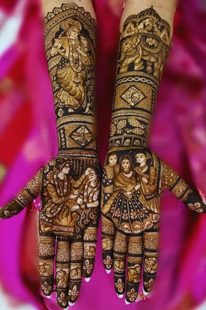 Mehendi Artist portfolio by Harsh mehendi art in Nashik - Photo 4