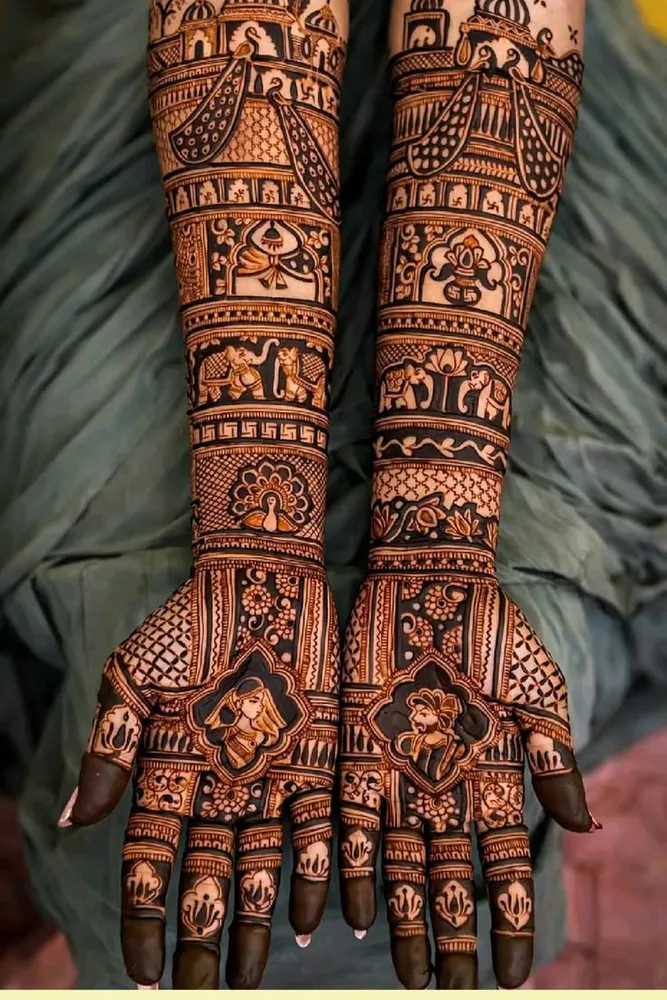 Mehendi Artist portfolio by Vivek Mehandi Designer in Shivamogga - Photo 3 Mehendi Artist portfolio by Vivek Mehandi Designer in Shivamogga - Photo 3