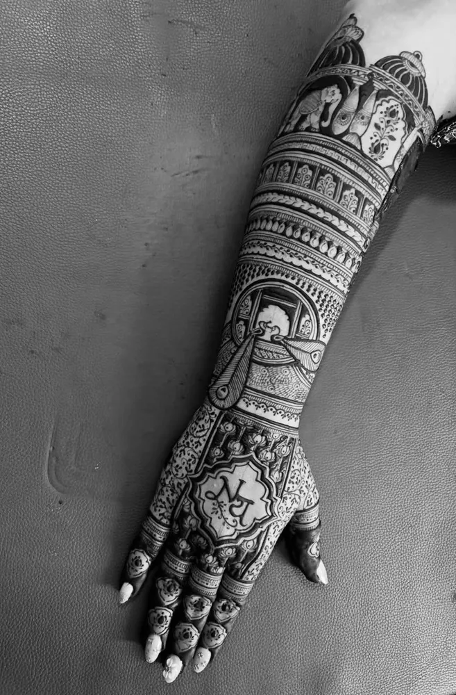 Mehendi Artist portfolio by Rahul mehandi art in Gurugram - Photo 3