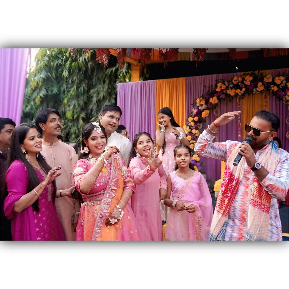 Wedding Anchor portfolio by Deepak Gupta ( Anchor & Stand Up Comedian ) in Lucknow - Photo 1