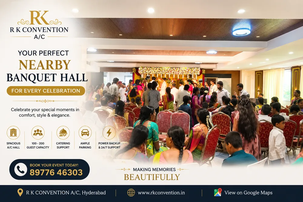 Wedding Venue portfolio by R K CONVENTION in Hyderabad - Photo 3