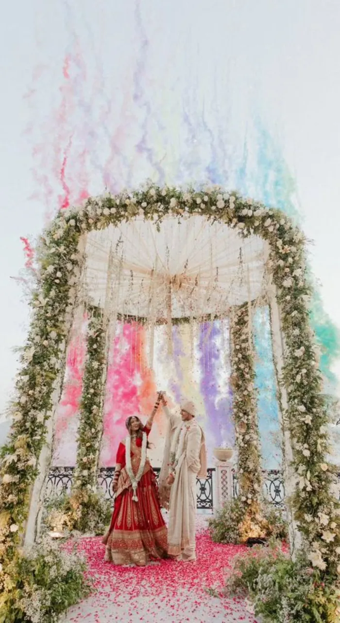 Special Behind the Stage Effects During Varmala